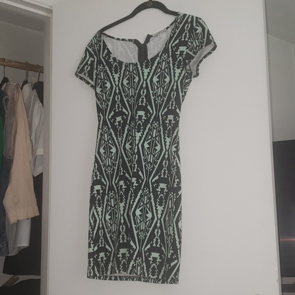 pattern dress